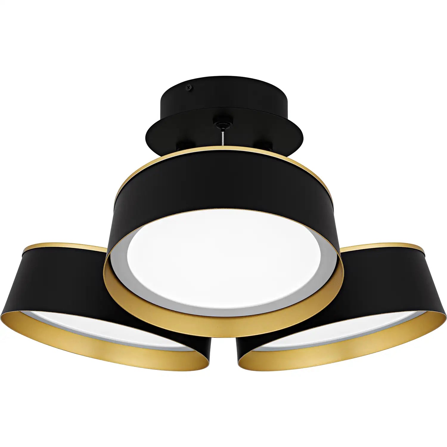 QUOIZEL, BYRNES SEMI-FLUSH MOUNT, SEMI FLUSH MOUNT LIGHT
