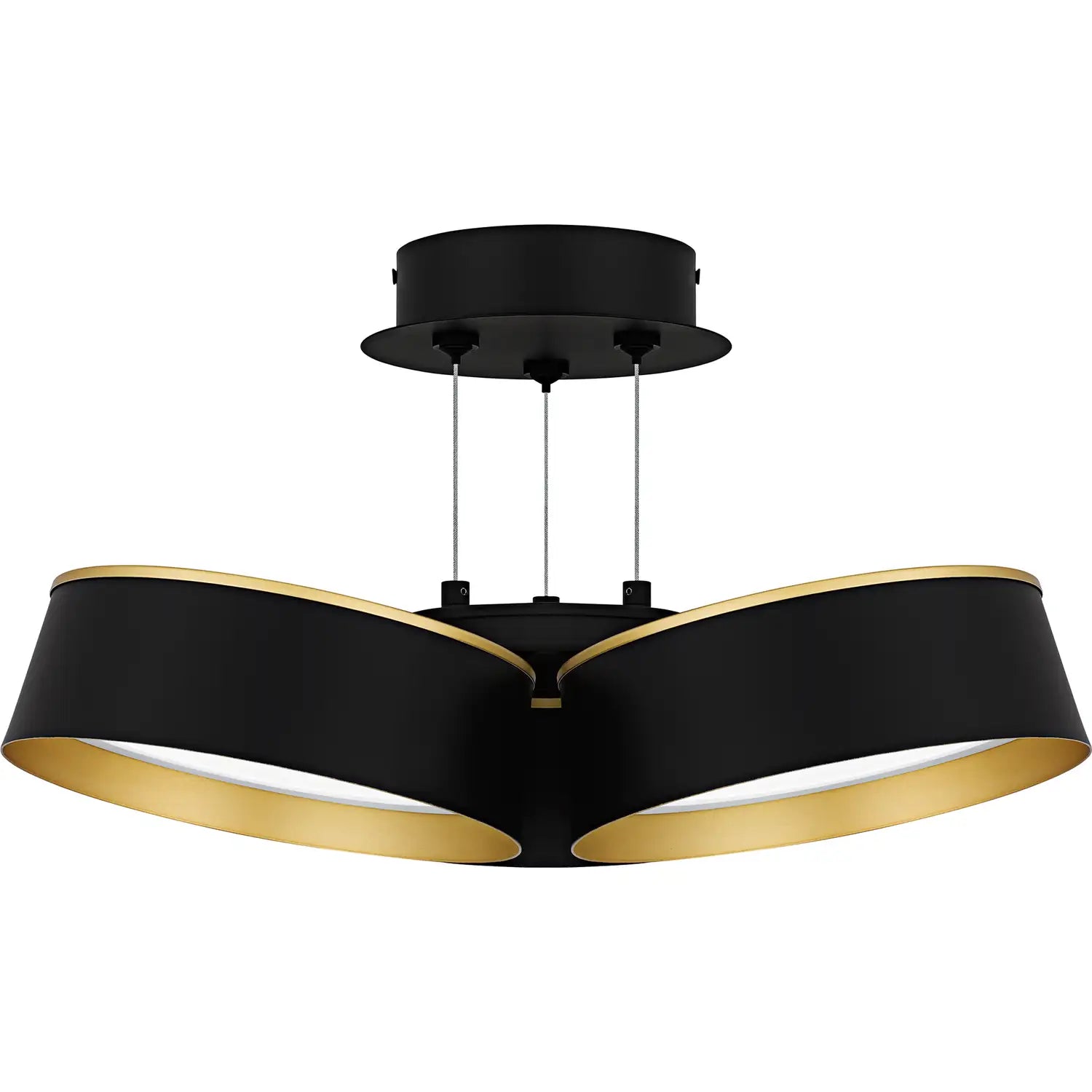 QUOIZEL, BYRNES SEMI-FLUSH MOUNT, SEMI FLUSH MOUNT LIGHT