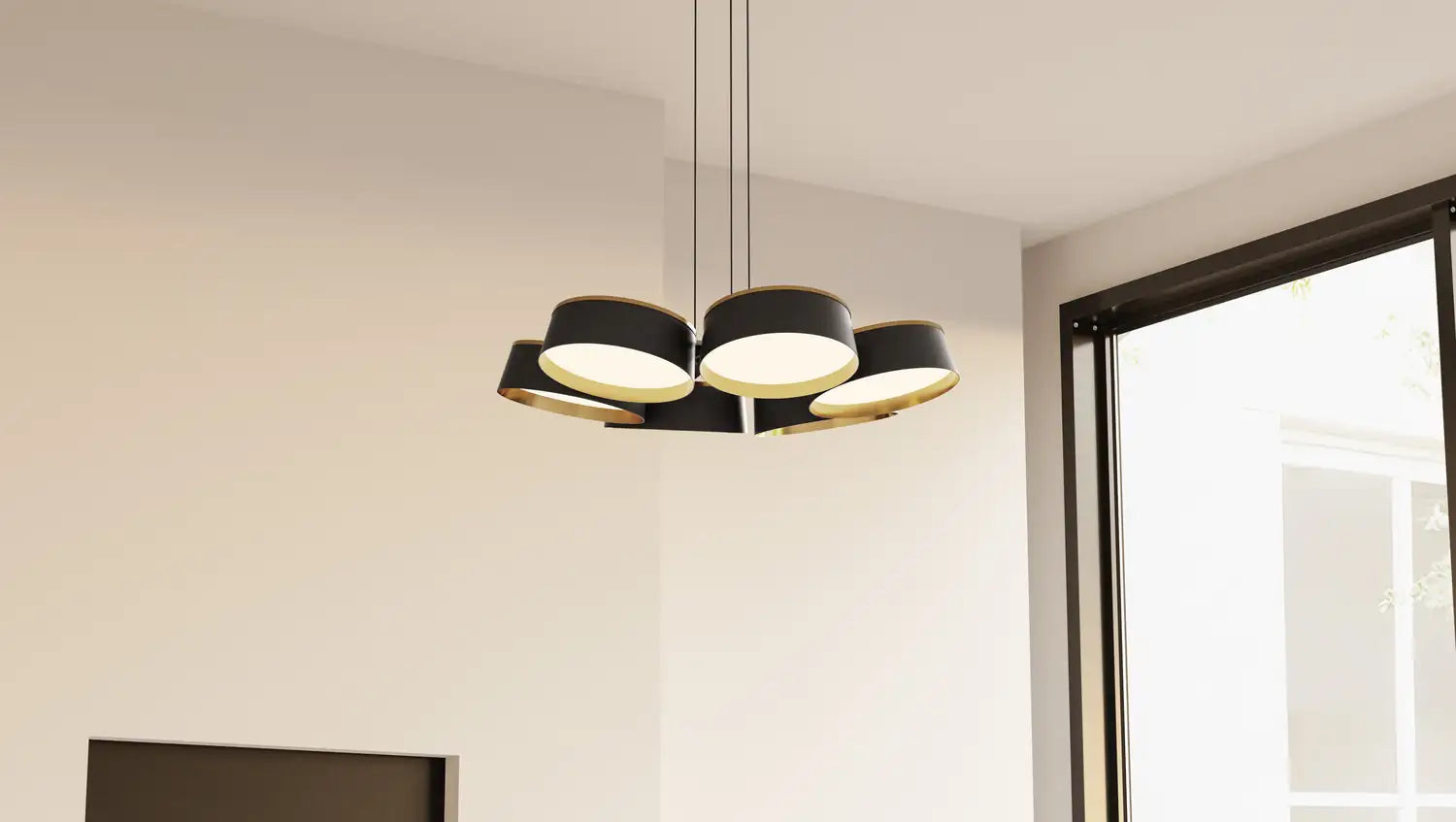 QUOIZEL, BYRNES CHANDELIER, CHANDELIER LIGHT