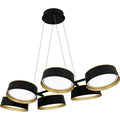 QUOIZEL, BYRNES ISLAND CHANDELIER, LINEAR LIGHT