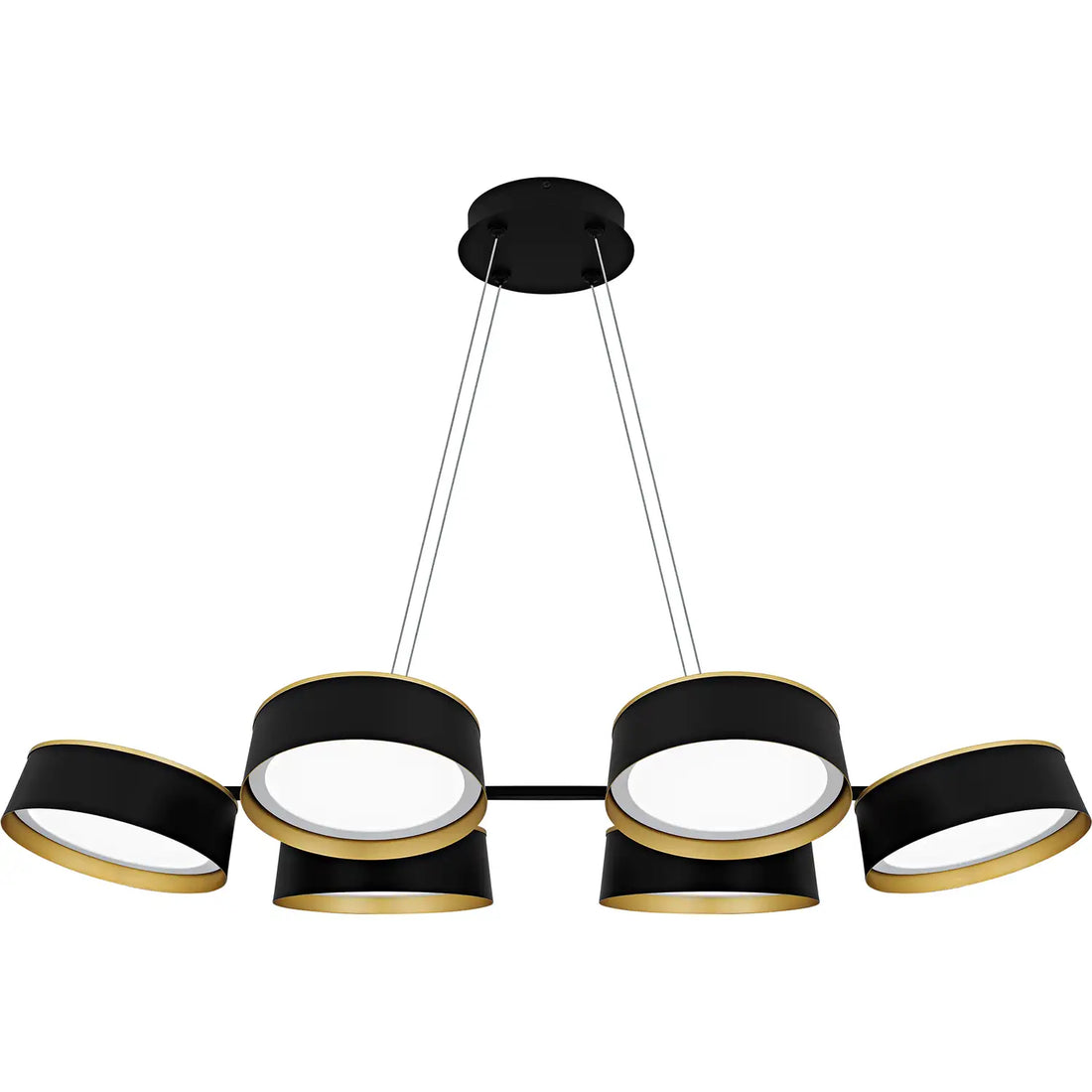 QUOIZEL, BYRNES ISLAND CHANDELIER, LINEAR LIGHT