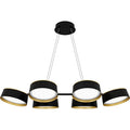 QUOIZEL, BYRNES ISLAND CHANDELIER, LINEAR LIGHT