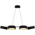 QUOIZEL, BYRNES ISLAND CHANDELIER, LINEAR LIGHT