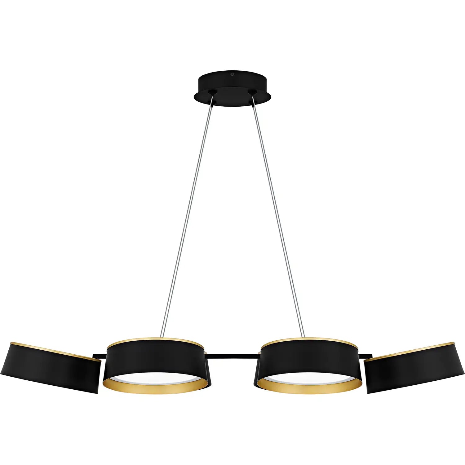 QUOIZEL, BYRNES ISLAND CHANDELIER, LINEAR LIGHT