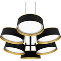 QUOIZEL, BYRNES ISLAND CHANDELIER, LINEAR LIGHT