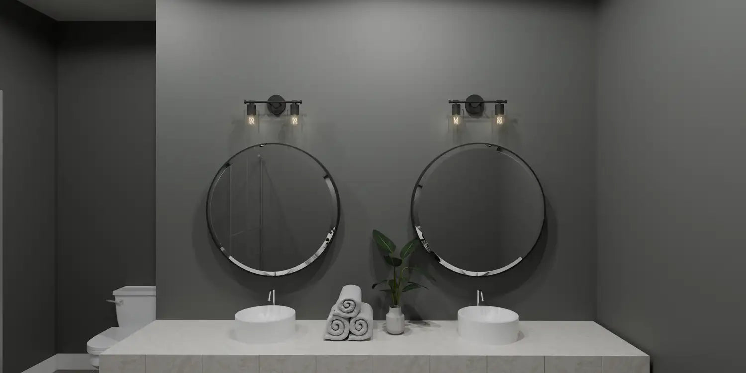 QUOIZEL, CAPUTO BATH LIGHT, BATH VANITY LIGHT