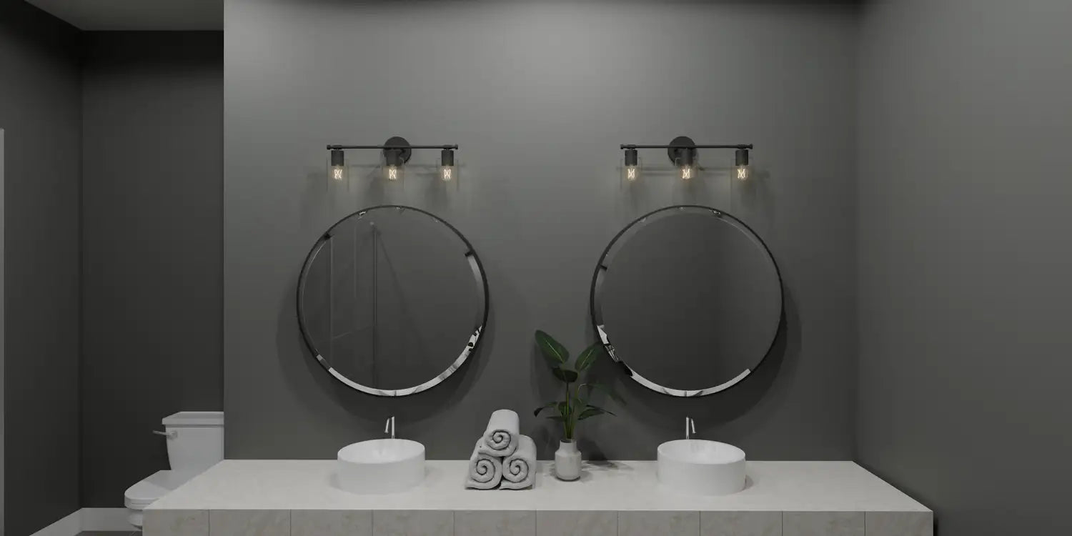 QUOIZEL, CAPUTO BATH LIGHT, BATH VANITY LIGHT