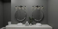 QUOIZEL, CAPUTO BATH LIGHT, BATH VANITY LIGHT