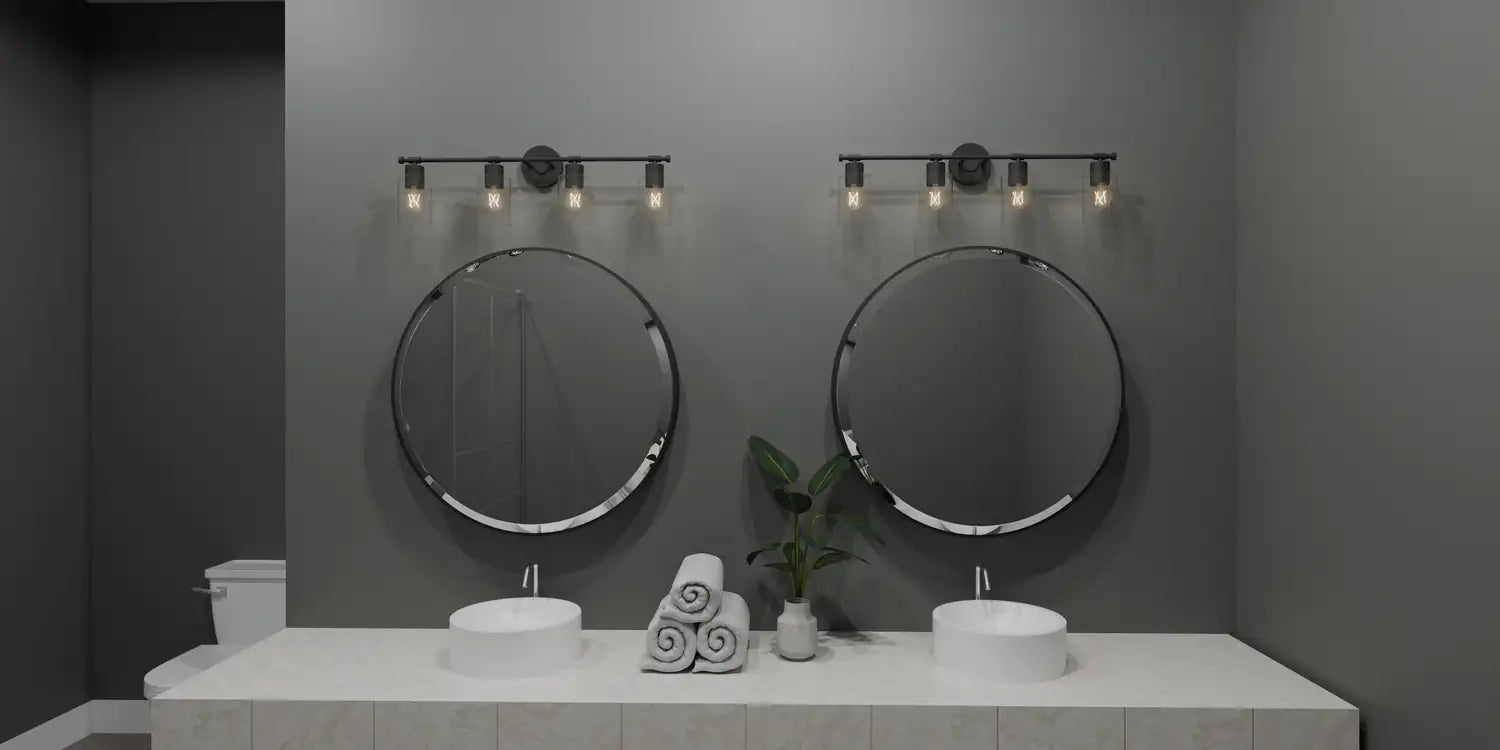 QUOIZEL, CAPUTO BATH LIGHT, BATH VANITY LIGHT