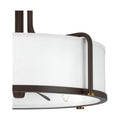 QUOIZEL, CALVARY FANDELIER, SEMI FLUSH MOUNT LIGHT