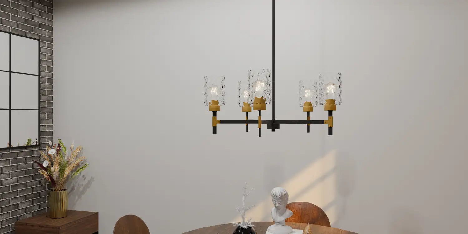 QUOIZEL, CARLY CHANDELIER, CHANDELIER LIGHT