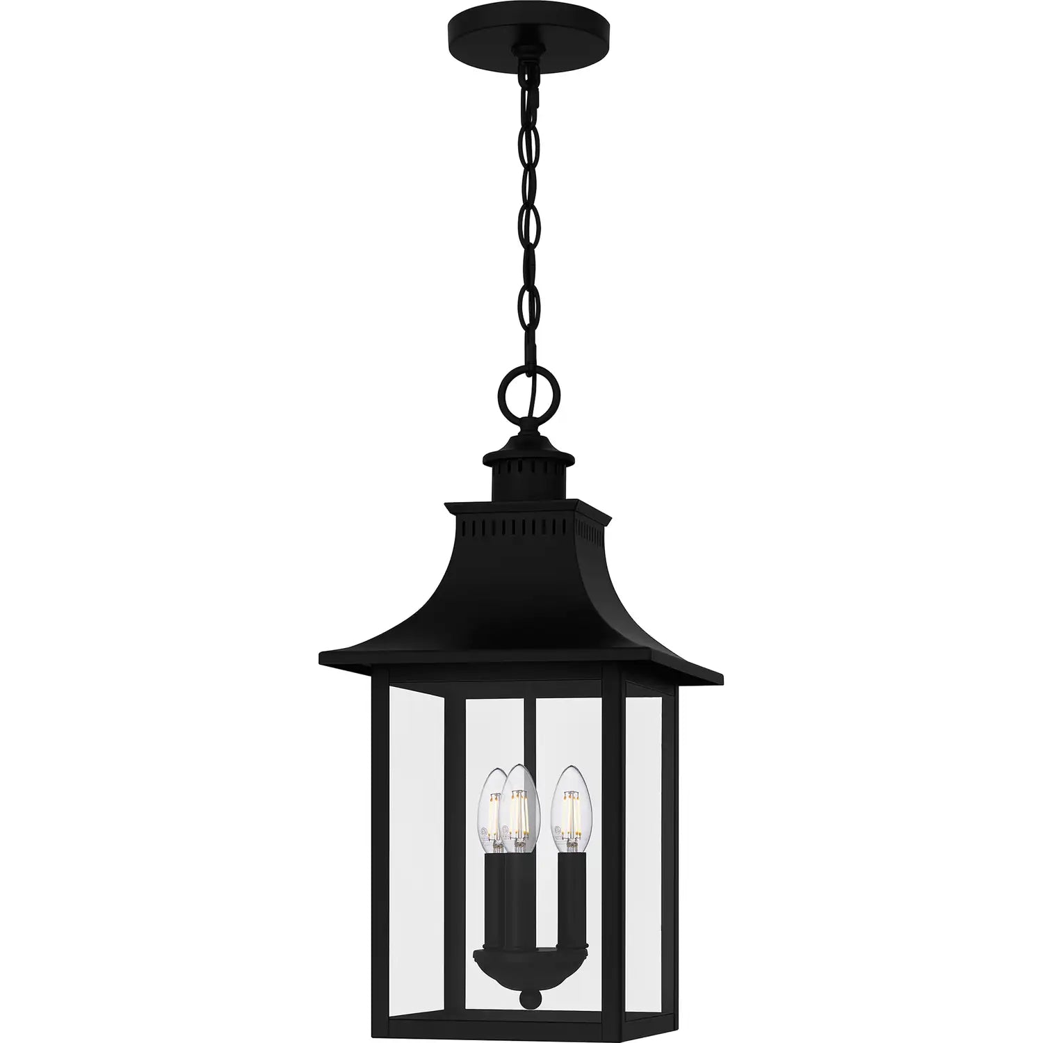 QUOIZEL, CHANCELLOR OUTDOOR LANTERN, OUTDOOR CEILING LIGHTS