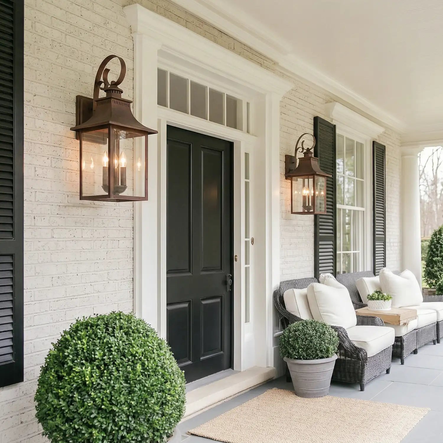 QUOIZEL, CHANCELLOR OUTDOOR LANTERN, OUTDOOR CEILING LIGHTS
