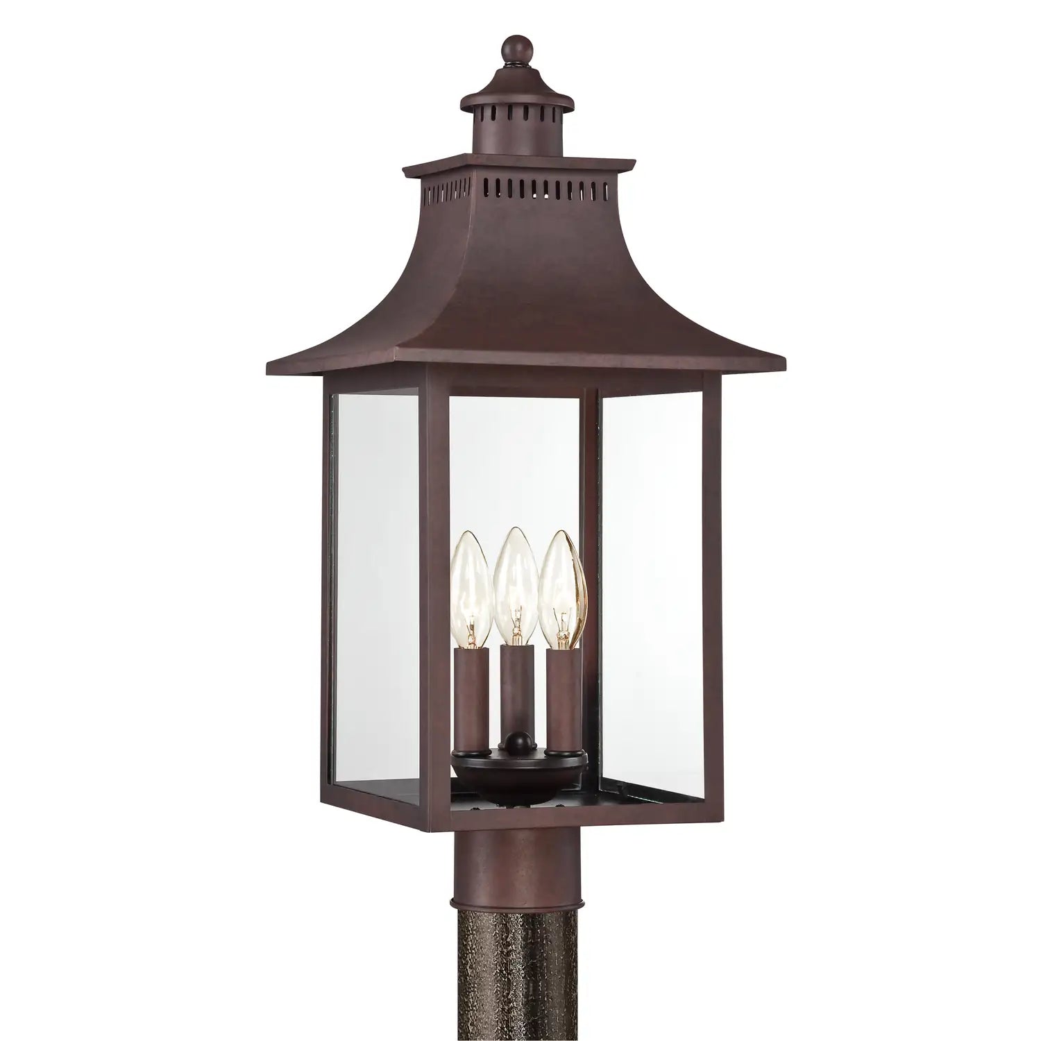 QUOIZEL, CHANCELLOR OUTDOOR LANTERN, OUTDOOR CEILING LIGHTS