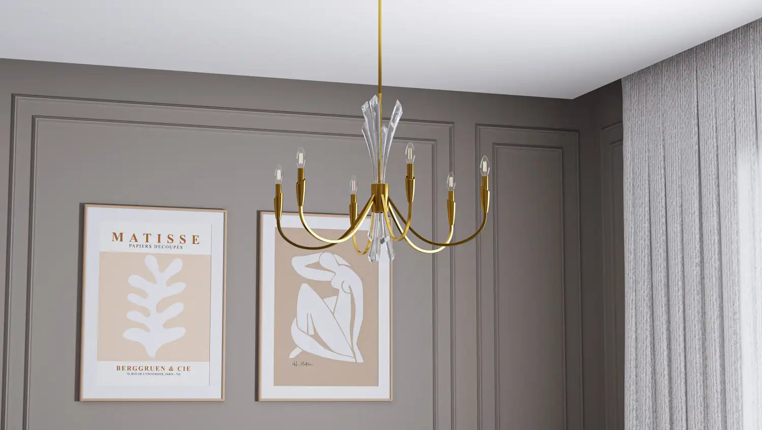 QUOIZEL, CECILY CHANDELIER, CHANDELIER LIGHT