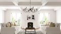 QUOIZEL, CECILY CHANDELIER, CHANDELIER LIGHT