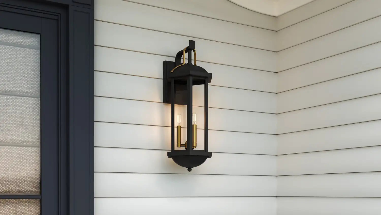 QUOIZEL, CRESTFIELD OUTDOOR LANTERN, OUTDOOR CEILING LIGHTS