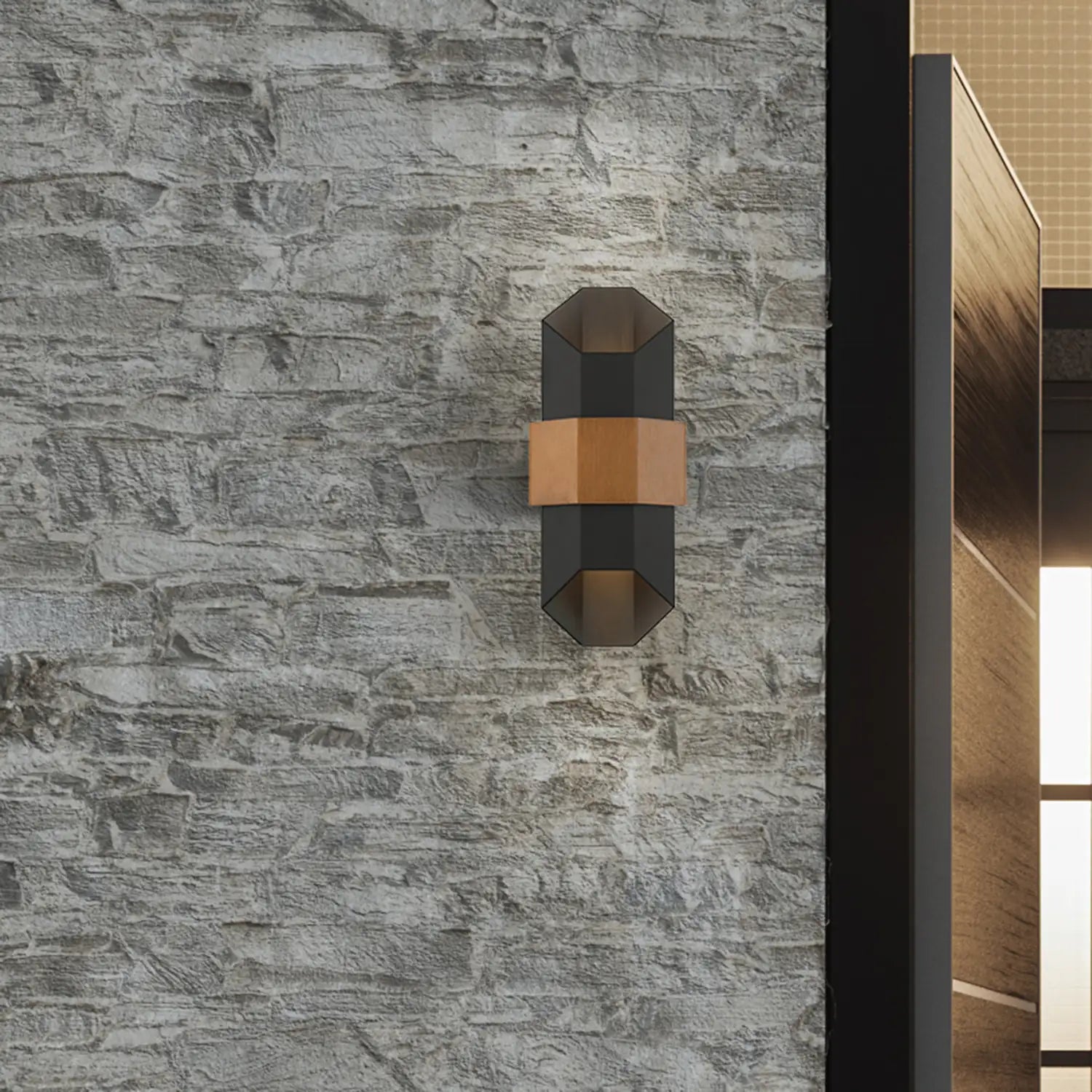 QUOIZEL, CHASM OUTDOOR LANTERN, OUTDOOR WALL LIGHTS