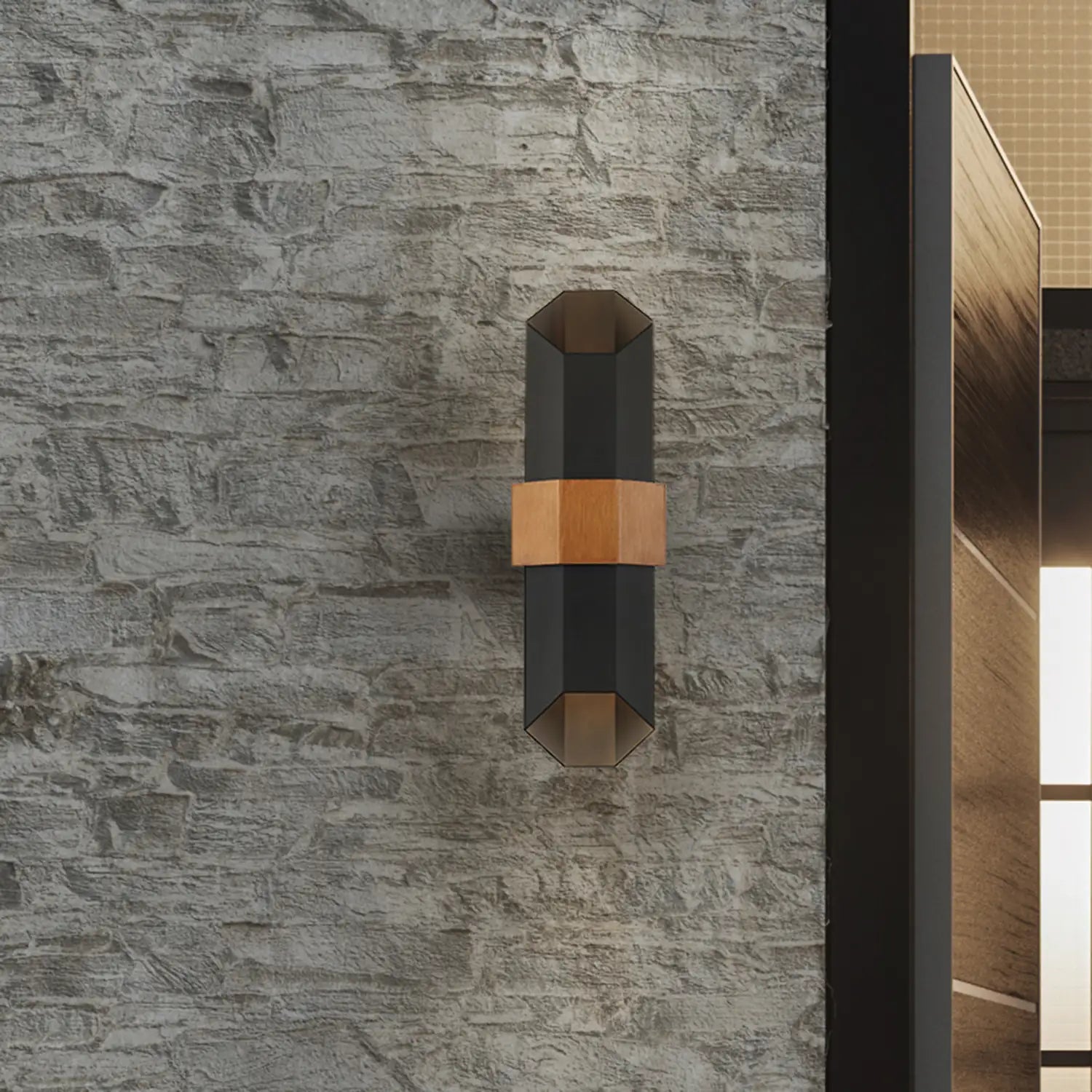 QUOIZEL, CHASM OUTDOOR LANTERN, OUTDOOR WALL LIGHTS