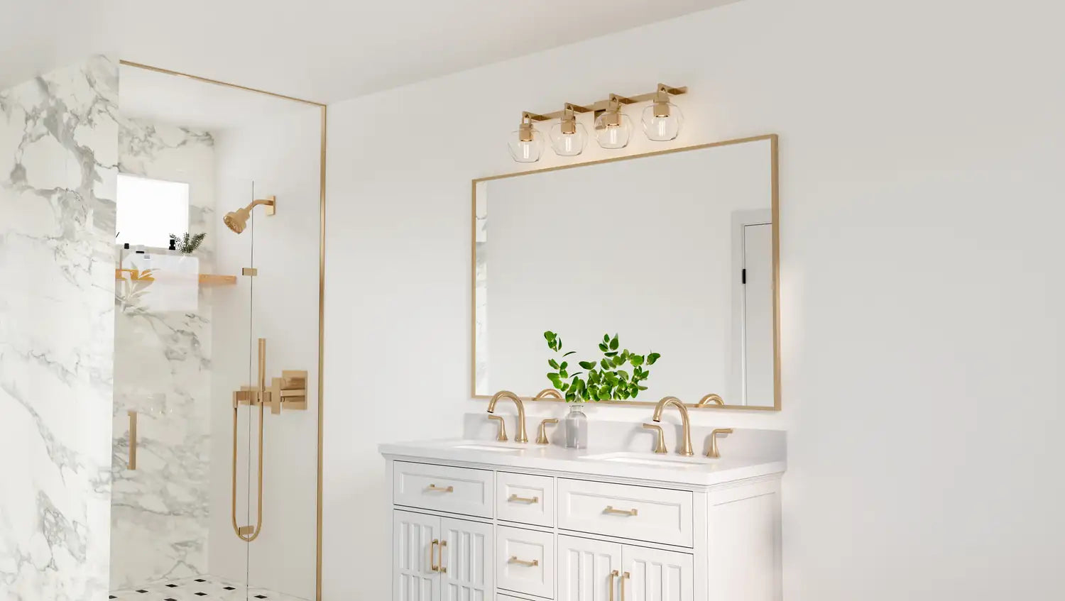 QUOIZEL, CELINA BATH LIGHT, BATH VANITY LIGHT
