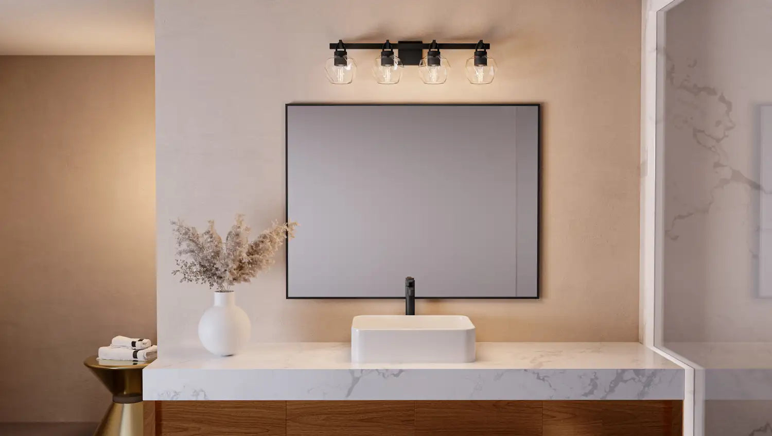 QUOIZEL, CELINA BATH LIGHT, BATH VANITY LIGHT