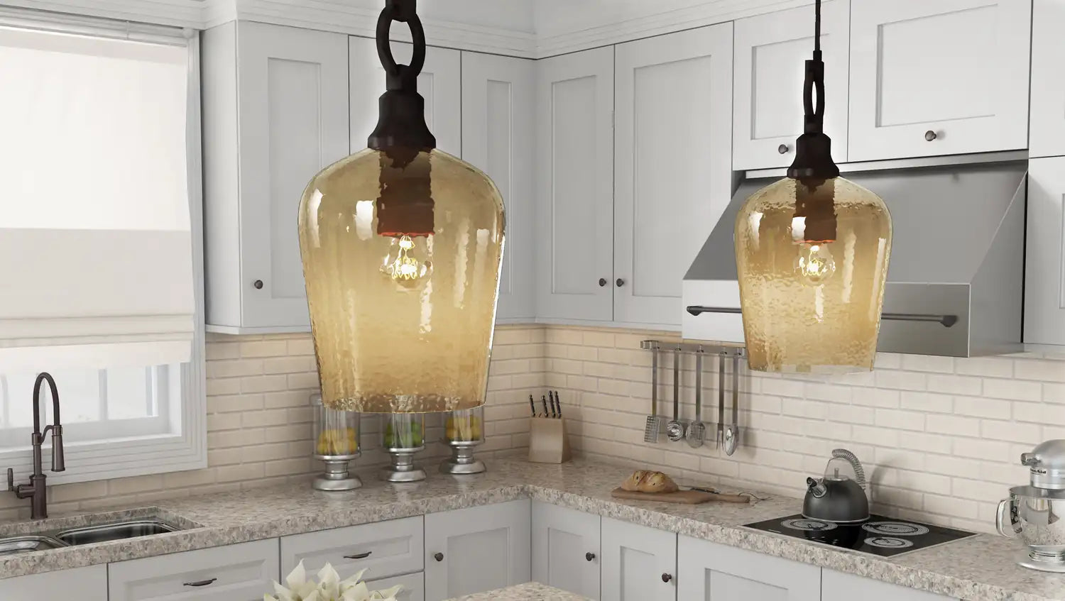 QUOIZEL, KENDRICK PENDANT, PENDANT LIGHT