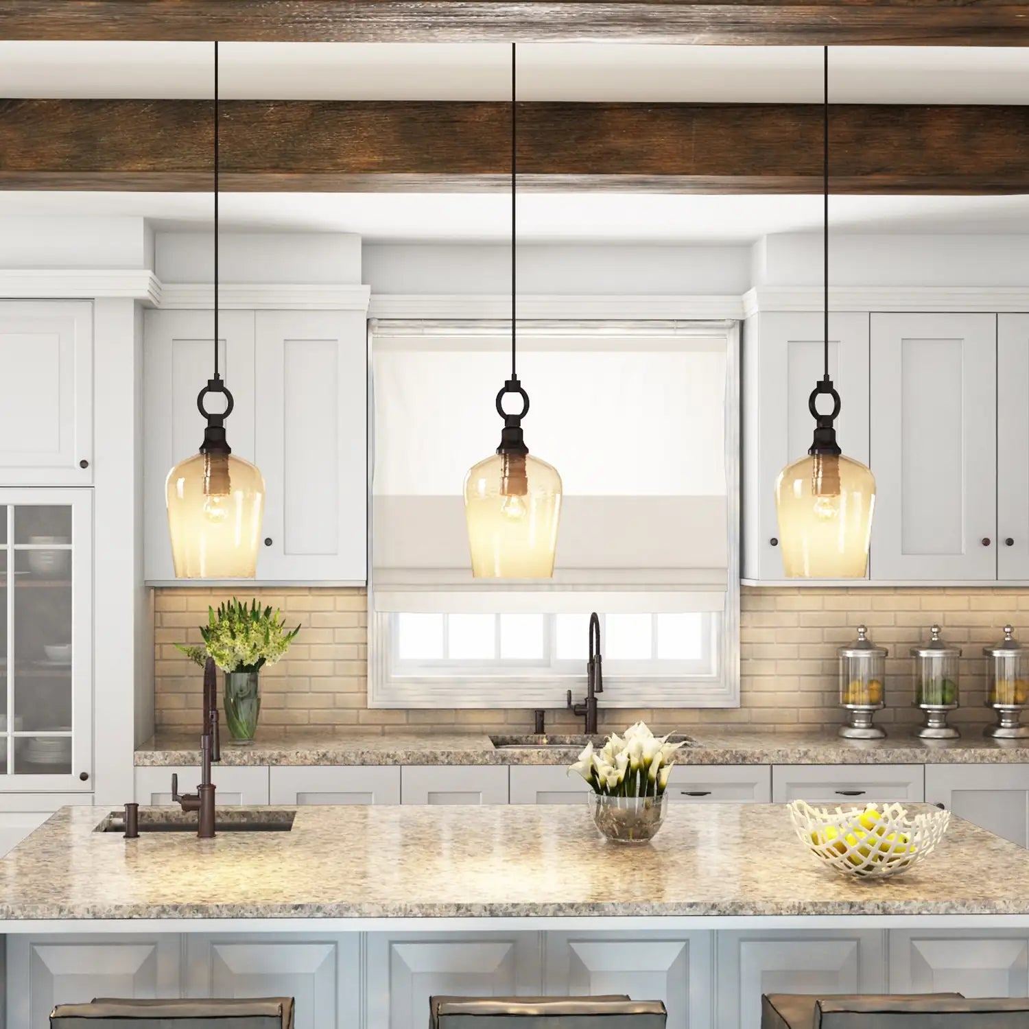 QUOIZEL, KENDRICK PENDANT, PENDANT LIGHT