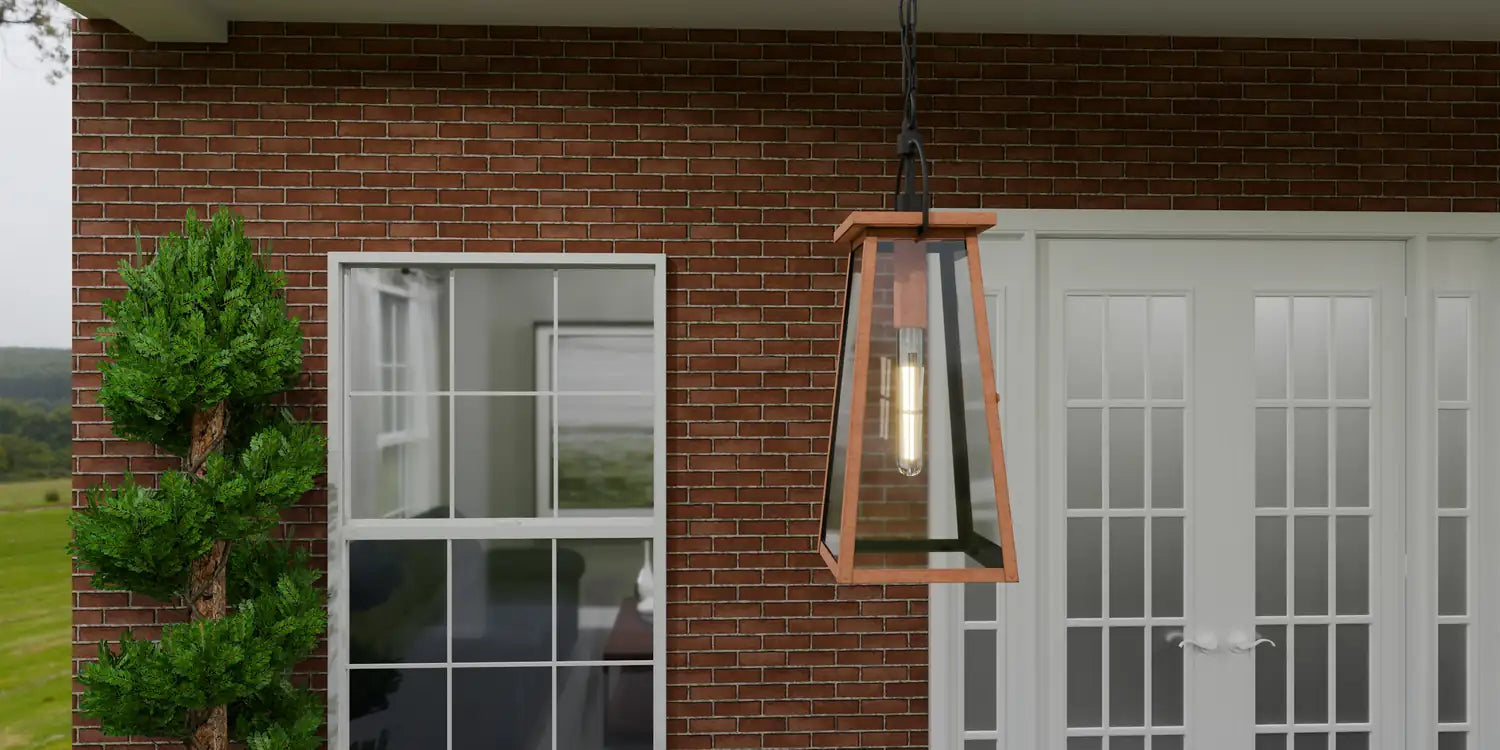 QUOIZEL, CAROLINA OUTDOOR LANTERN, OUTDOOR CEILING LIGHTS