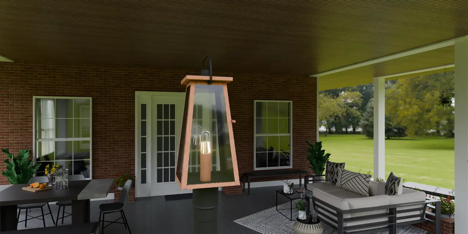 QUOIZEL, CAROLINA OUTDOOR LANTERN, OUTDOOR CEILING LIGHTS
