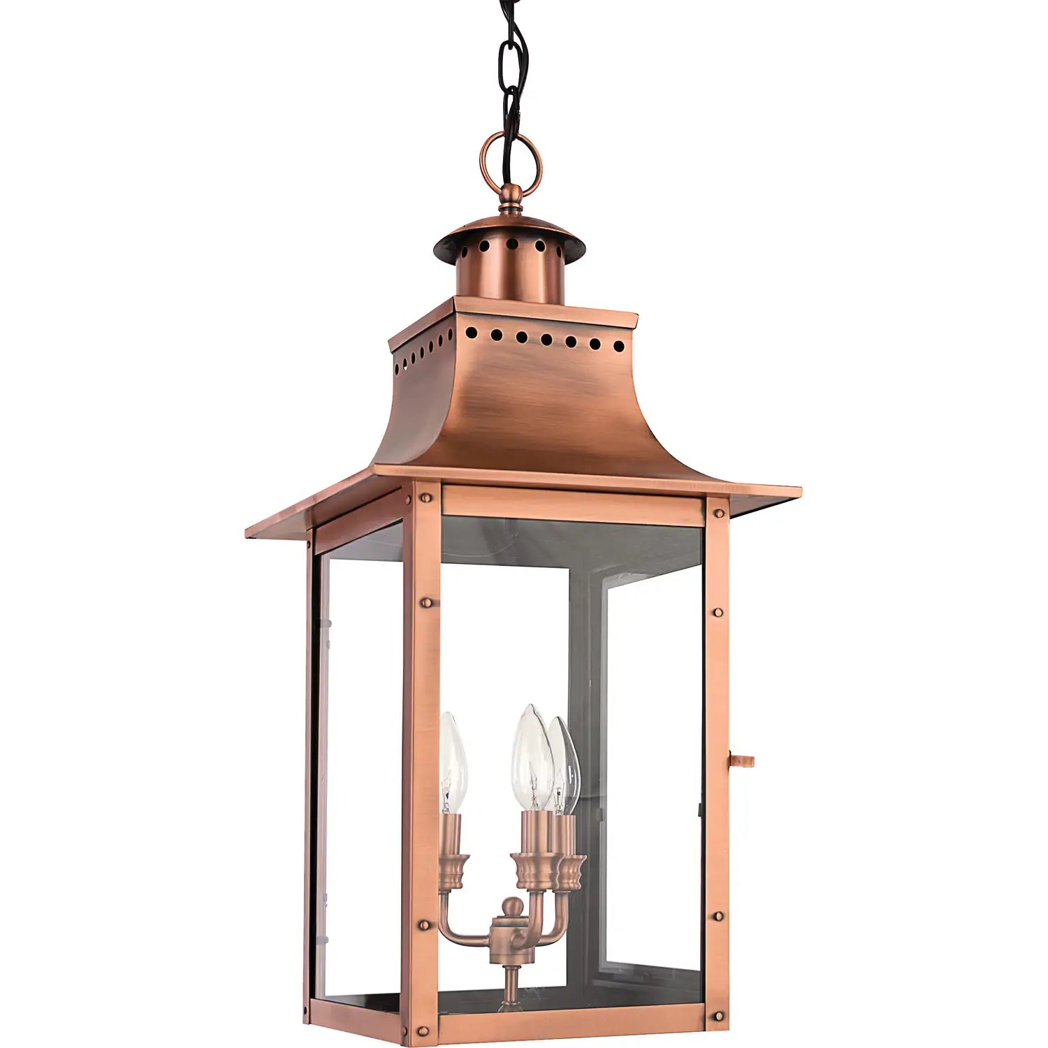 QUOIZEL, CHALMERS OUTDOOR LANTERN, OUTDOOR CEILING LIGHTS