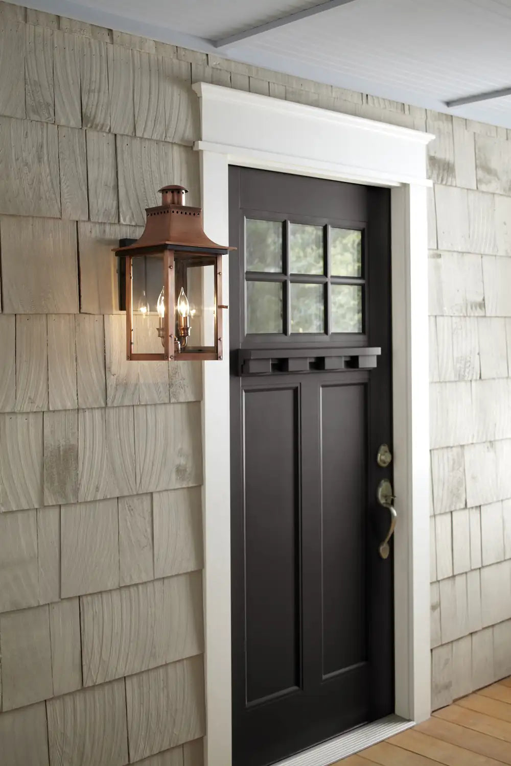 QUOIZEL, CHALMERS OUTDOOR LANTERN, OUTDOOR CEILING LIGHTS
