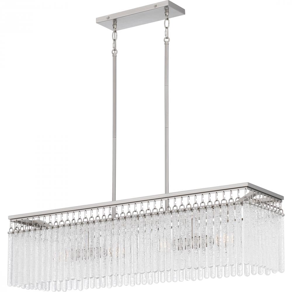 QUOIZEL, CAMILLA ISLAND CHANDELIER, LINEAR LIGHT