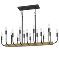 QUOIZEL, CODA ISLAND CHANDELIER, LINEAR LIGHT