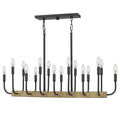 QUOIZEL, CODA ISLAND CHANDELIER, LINEAR LIGHT