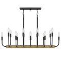 QUOIZEL, CODA ISLAND CHANDELIER, LINEAR LIGHT