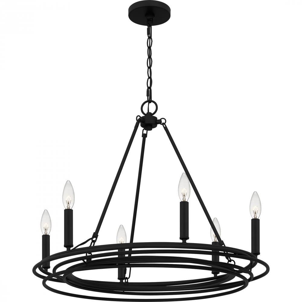 QUOIZEL, CALLIOPE CHANDELIER, CHANDELIER LIGHT
