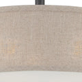 QUOIZEL, CLOVERDALE SEMI-FLUSH MOUNT, SEMI FLUSH MOUNT LIGHT
