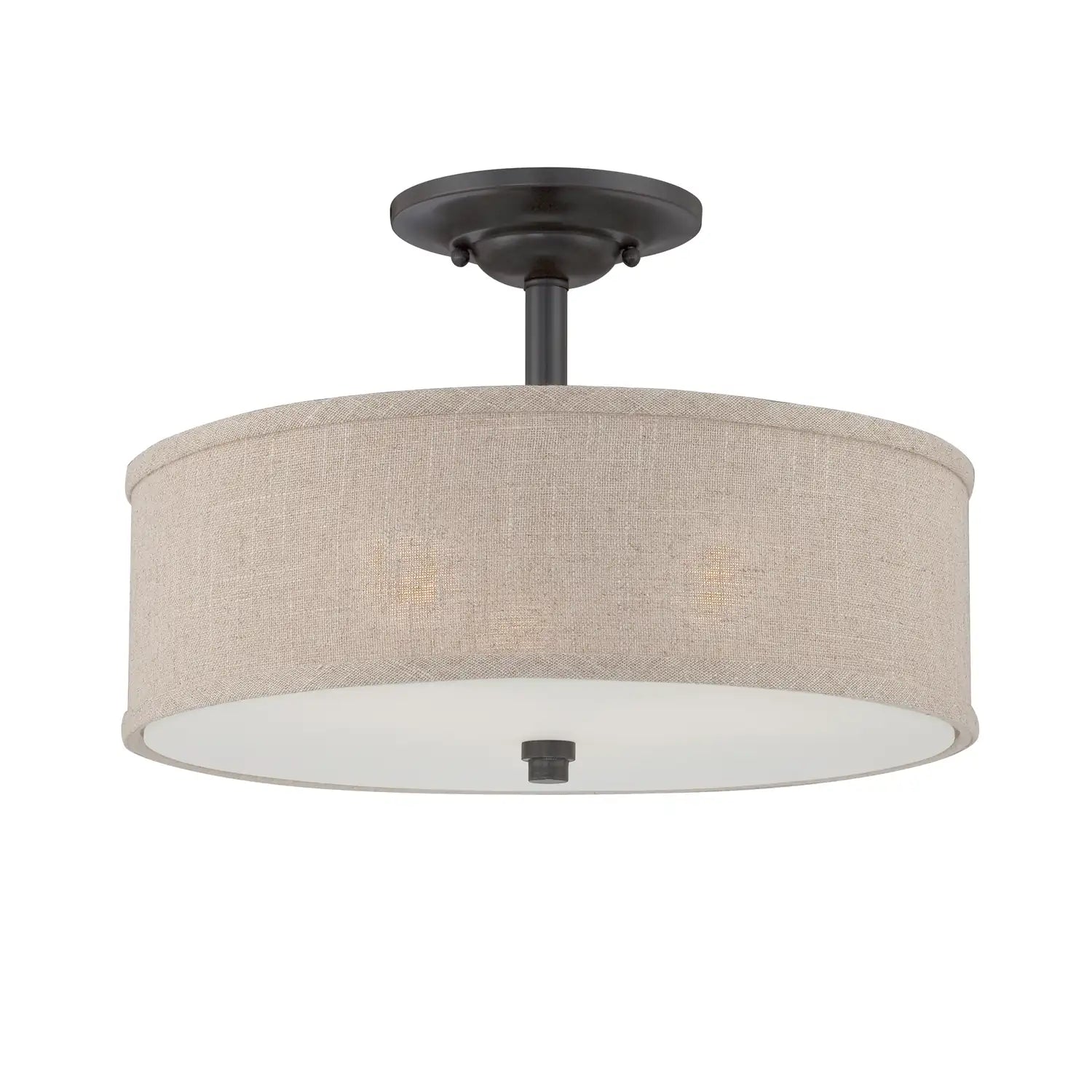 QUOIZEL, CLOVERDALE SEMI-FLUSH MOUNT, SEMI FLUSH MOUNT LIGHT