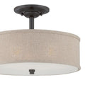 QUOIZEL, CLOVERDALE SEMI-FLUSH MOUNT, SEMI FLUSH MOUNT LIGHT