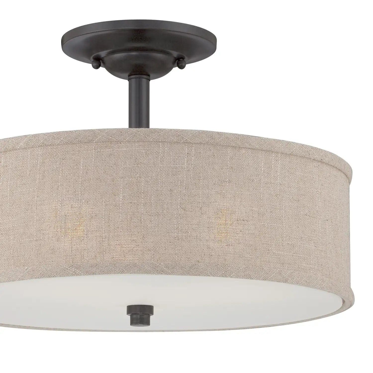 QUOIZEL, CLOVERDALE SEMI-FLUSH MOUNT, SEMI FLUSH MOUNT LIGHT