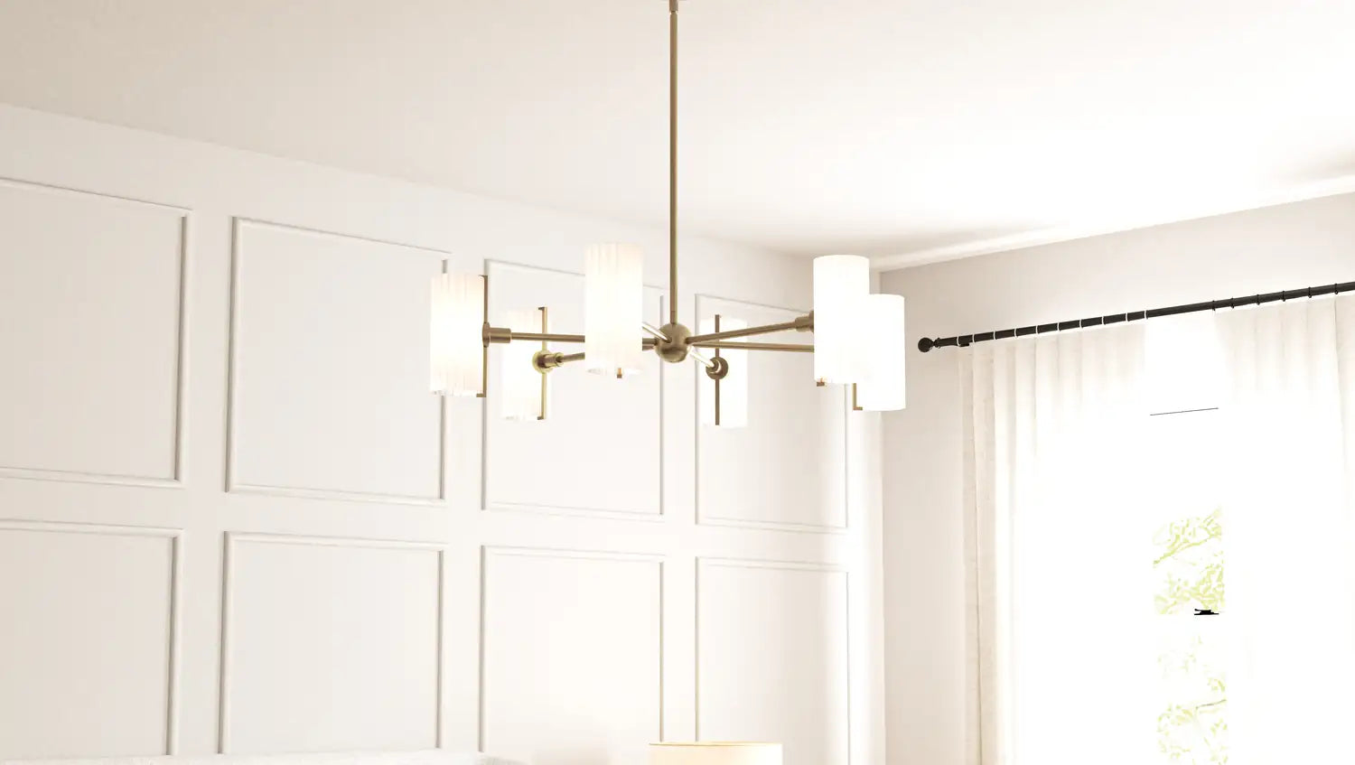 QUOIZEL, CURRAN CHANDELIER, CHANDELIER LIGHT