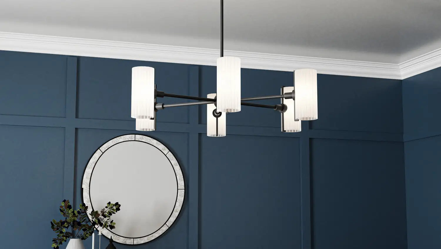 QUOIZEL, CURRAN CHANDELIER, CHANDELIER LIGHT