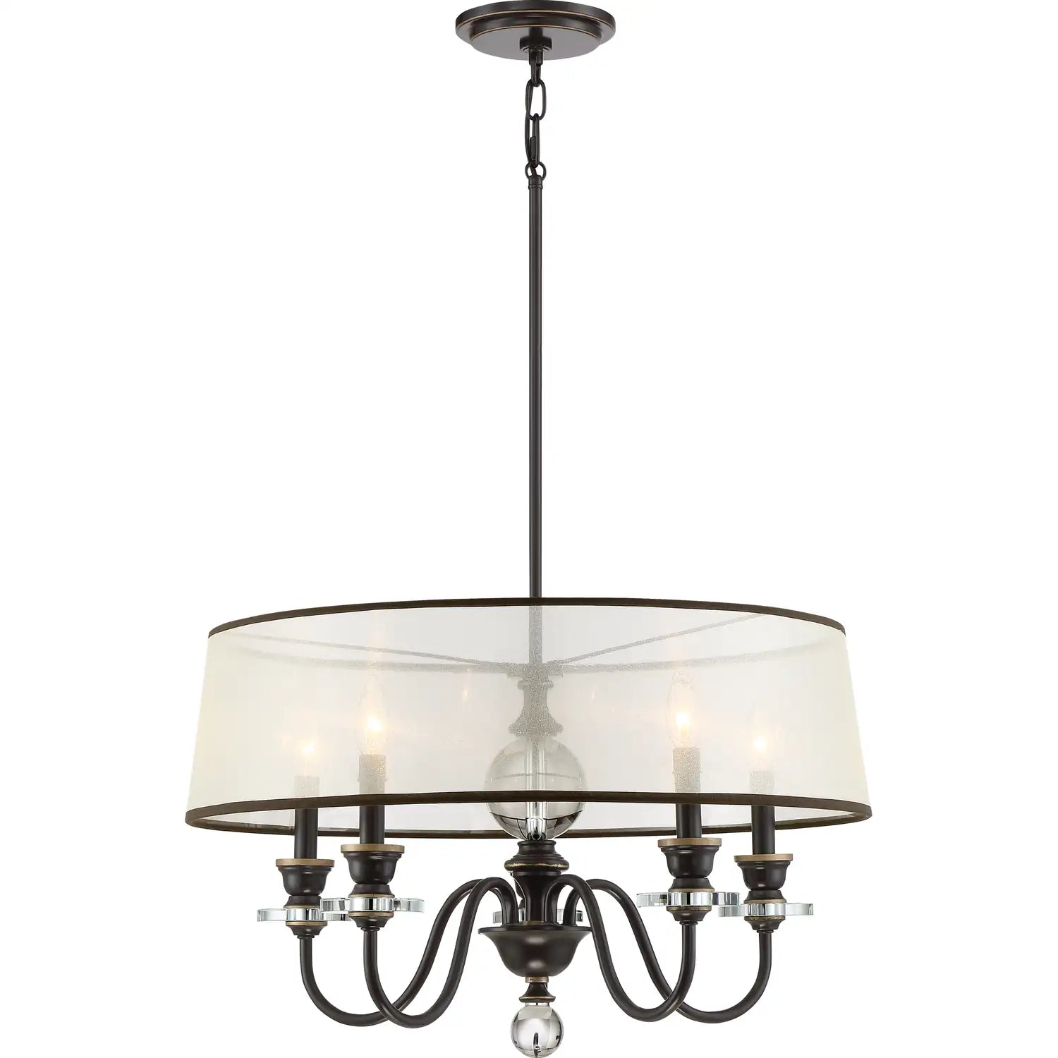 QUOIZEL, CEREMONY CHANDELIER, CHANDELIER LIGHT