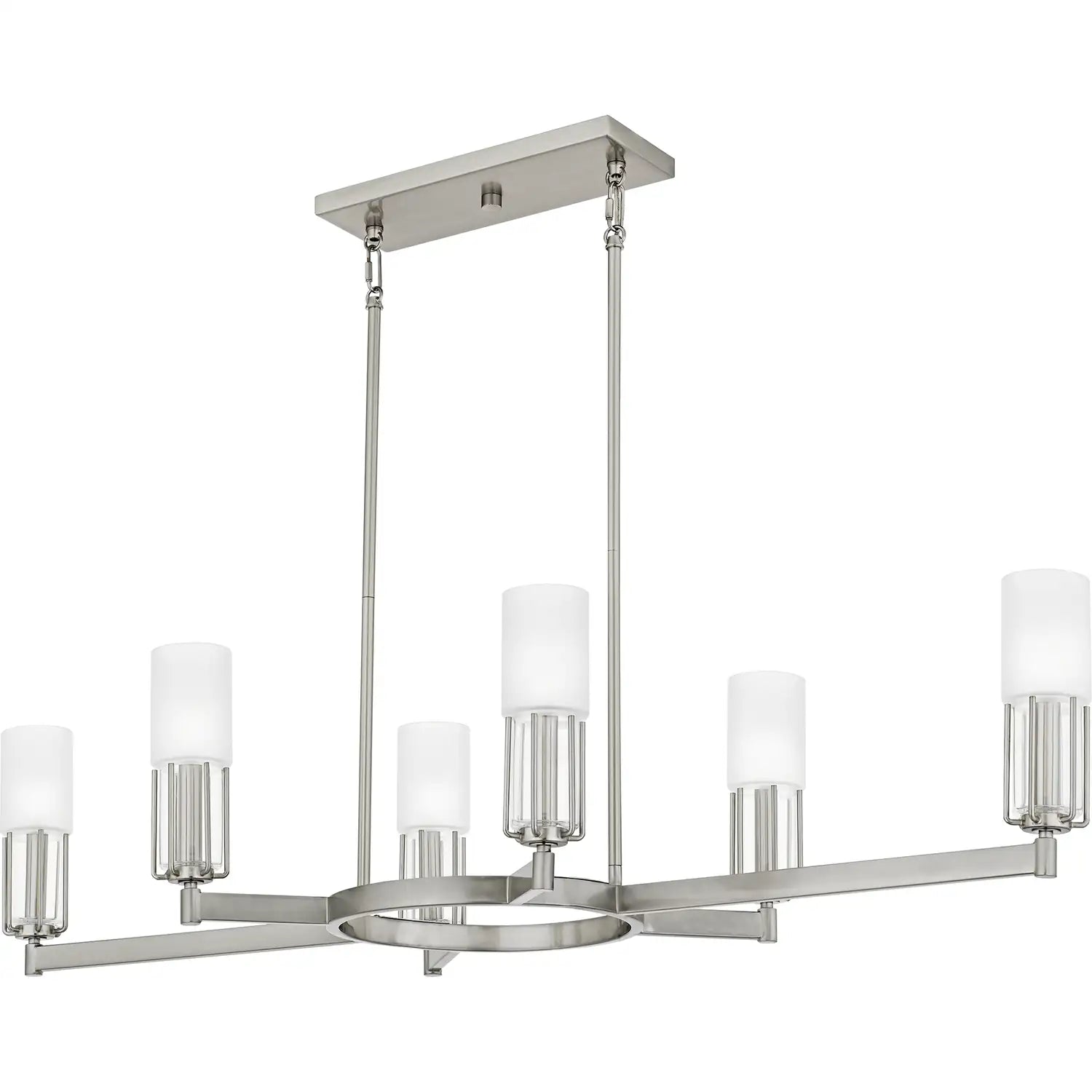 QUOIZEL, CRUZ ISLAND CHANDELIER, LINEAR LIGHT