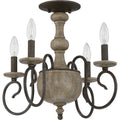 QUOIZEL, CASTILE SEMI-FLUSH MOUNT, SEMI FLUSH MOUNT LIGHT