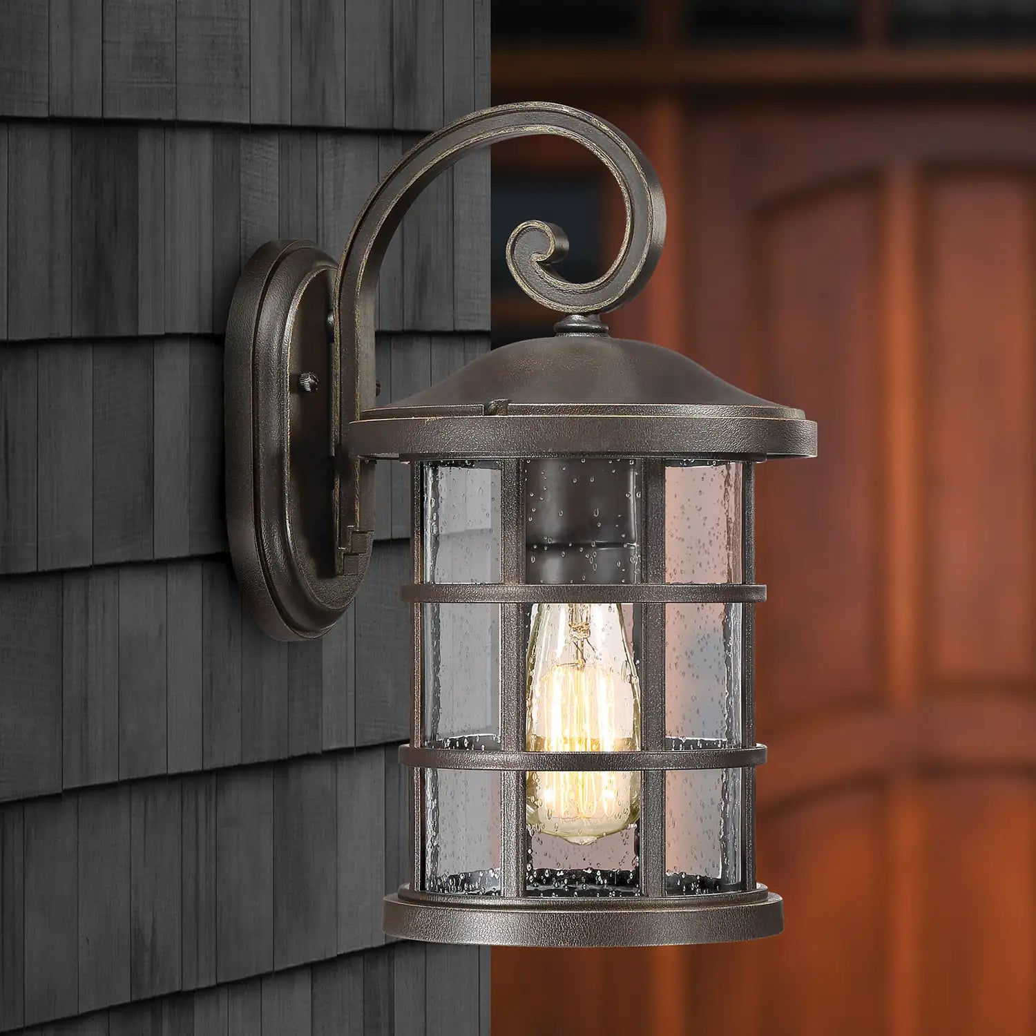 QUOIZEL, CRUSADE OUTDOOR LANTERN, OUTDOOR CEILING LIGHTS
