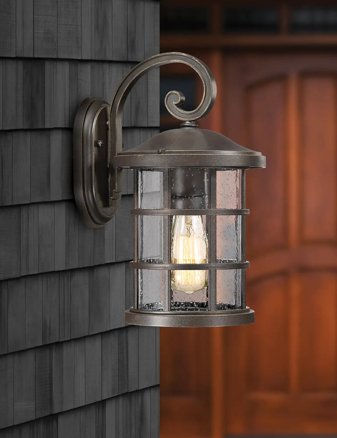 QUOIZEL, CRUSADE OUTDOOR LANTERN, OUTDOOR CEILING LIGHTS