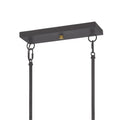 QUOIZEL, DOBBS ISLAND CHANDELIER, LINEAR LIGHT