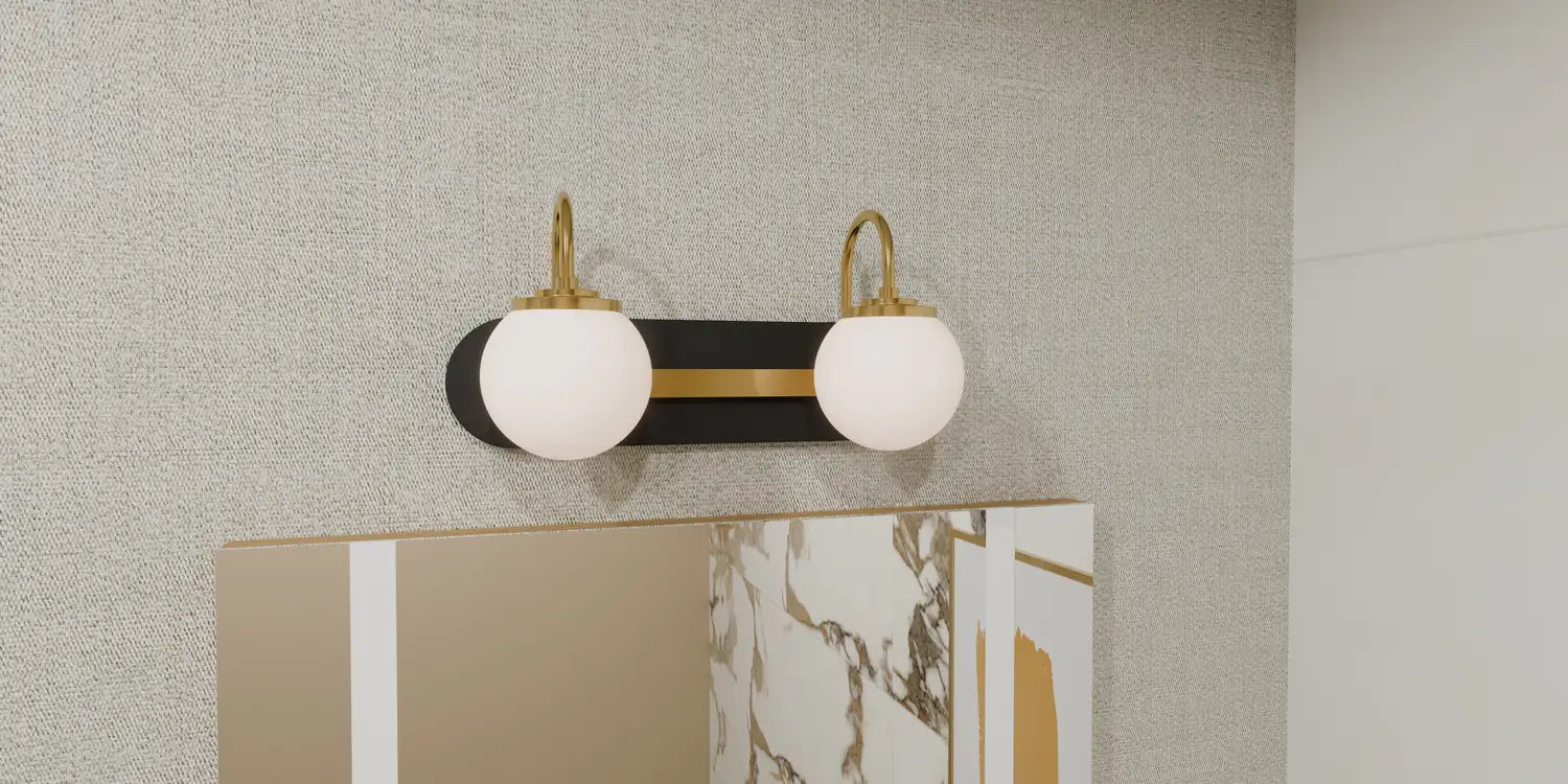 QUOIZEL, DESMOND BATH LIGHT, BATH VANITY LIGHT