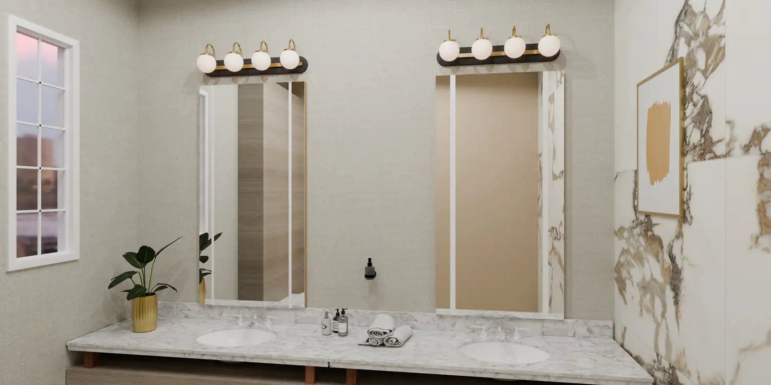 QUOIZEL, DESMOND BATH LIGHT, BATH VANITY LIGHT